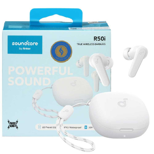 هندزفری بلوتوثی | Anker R50i | Orginal| متصل به اپلیکیشن | ۱۸ ماه گارانتی/ رنگ سفید